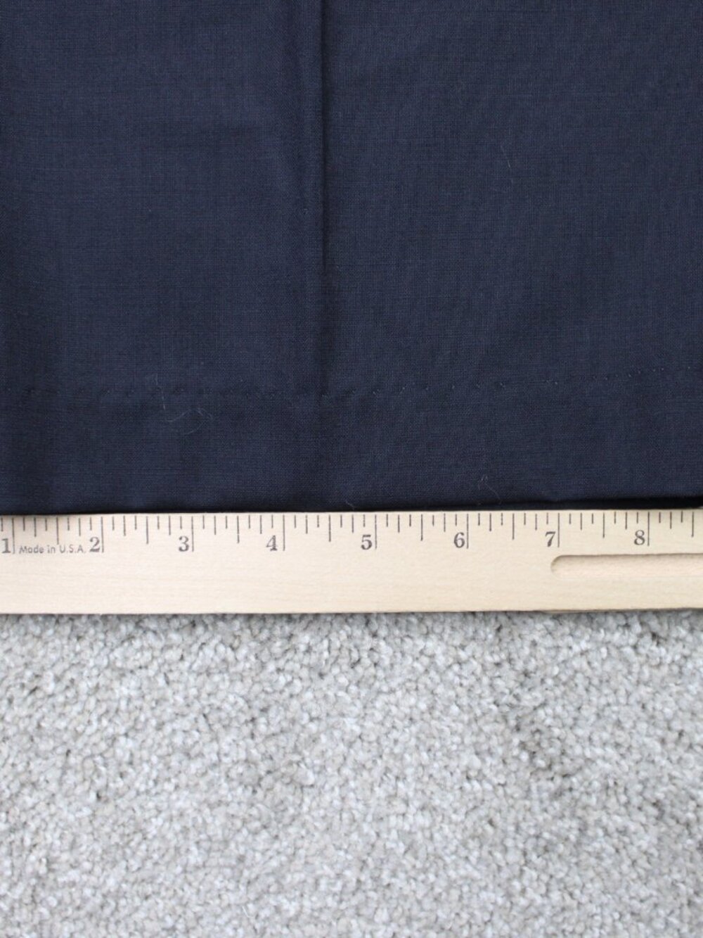 GAP Pants NWT Mens 42x30 Blue Classic Stretch Lightweight Wool Pleated Lined - Picture 4 of 13